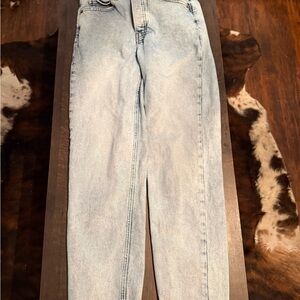 Old Navy Light Blue High-Rise Straight Jeans